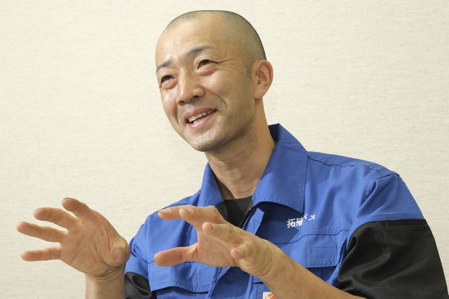 ベテラン整備士にインタビュー