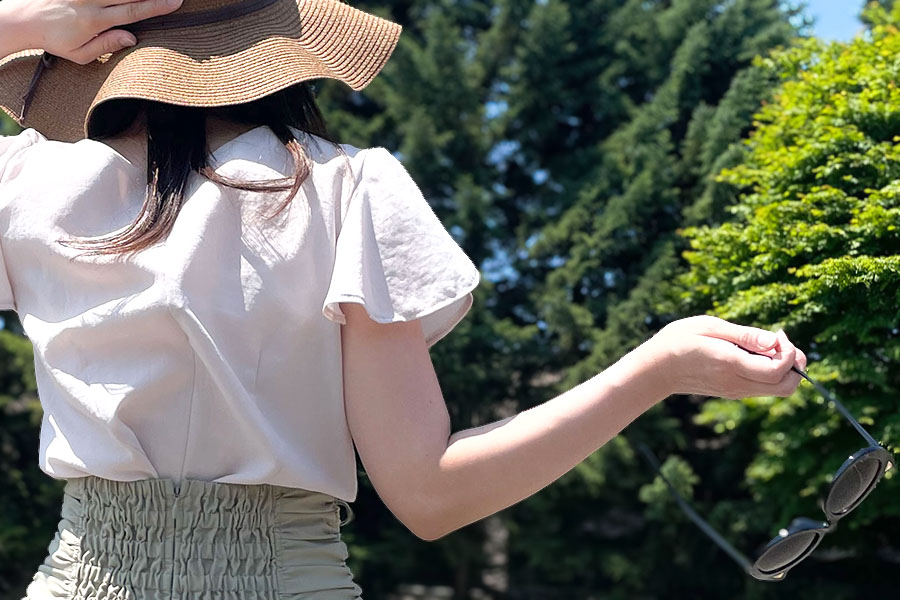 外出の模様